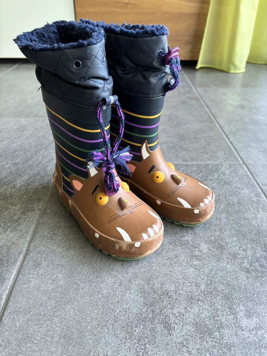 Scarpe per ragazzi: Grüffelo Stiefel in Gr. 25.5 zu verschenken! – Usato da Tagelswangen venduto da Mandarine012