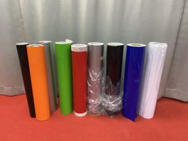 Plotterfolie 9 Rollen 60cm Breit