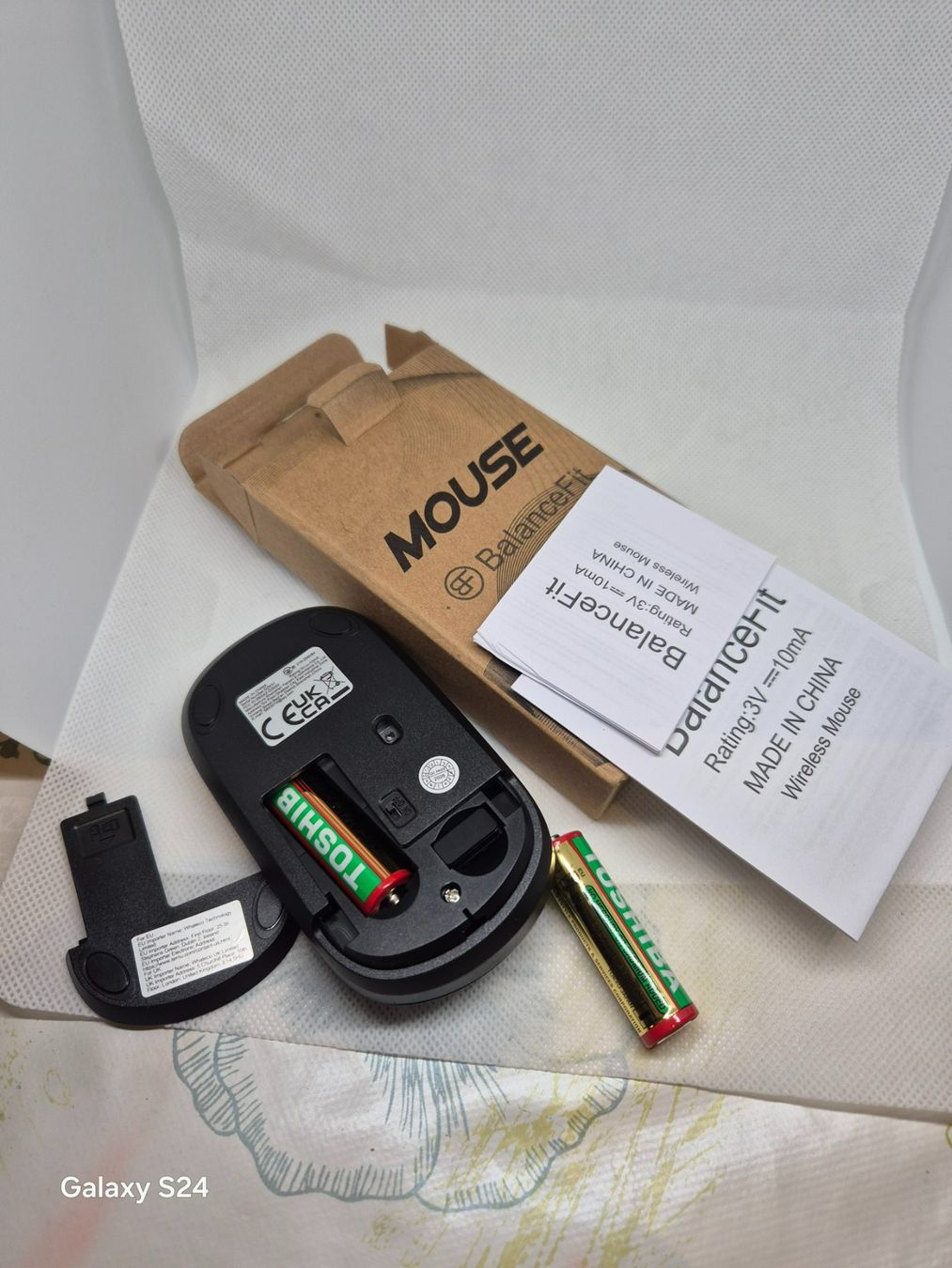 Mouse: Neue BalanceFit Graue Kabellose Maus – Nuovo e nell'imballaggio originale da Losone venduto da bal_gfp6 2