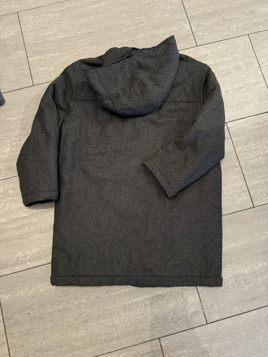 Benetton Giacche & Cappotti: Dufflecoat von Benetton - grau - Gr L – Usato da Chur venduto da quaki2010 1