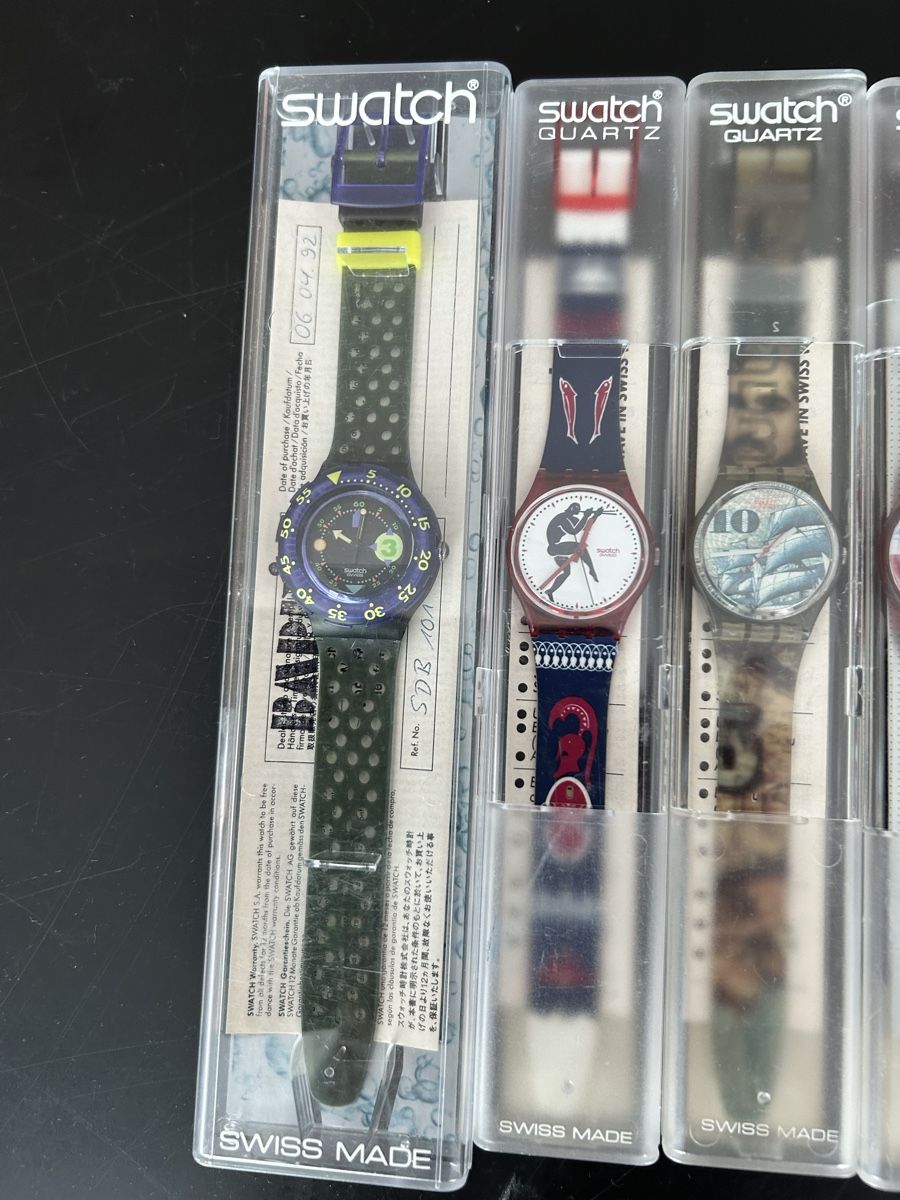 Swatch Montres: 4 SWATCH UHREN 1991 – D'occasion à Zumikon par tuna007 1