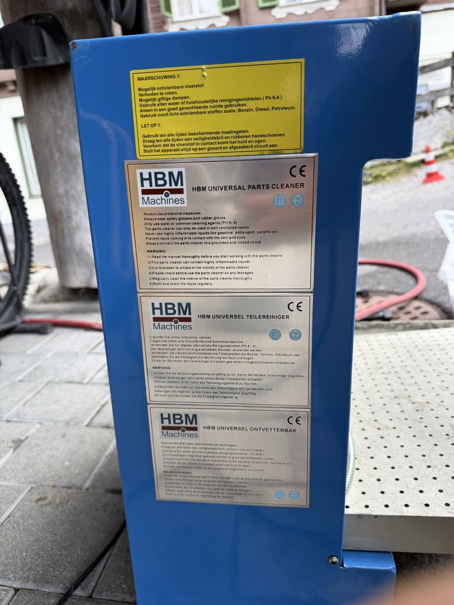 Toutes les machines: HBM Kleinteile reiniger – D'occasion à Lauterbrunnen par Imboden-Bike 1