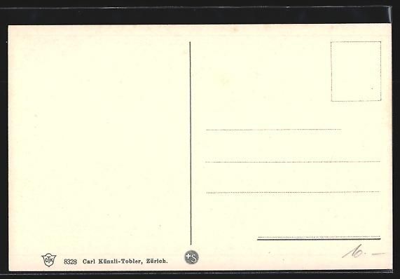 Cartoline postali: Brüllisau, Ortspartie mit Kirche aus de – Usato da Berlin venduto da bartko-reher 1