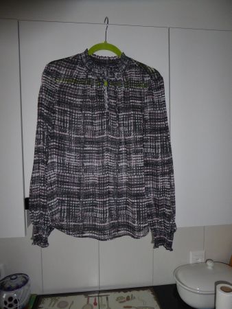 Gemusterte (multi-coloured) Damenbluse der Marke Zero.Gr. 40