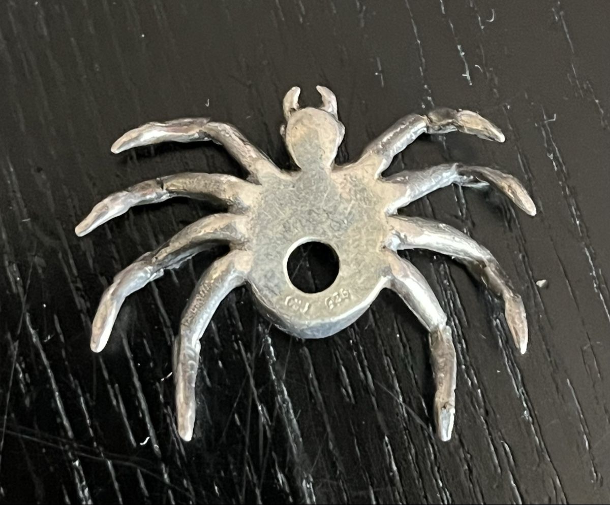 Gioielli per piercing: Aufsatz Spinne für Bauchnabel Piercing / Gothic – Usato da Biel/Bienne venduto da LadyDita 1