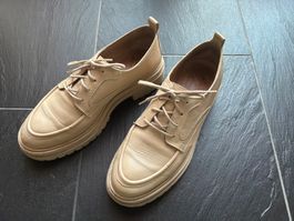 Halbschuhe San Marina beige Grösse 37