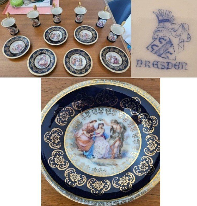 Services de table: Dresder Kaffee Set – D'occasion à Bettlach par wad_z82k