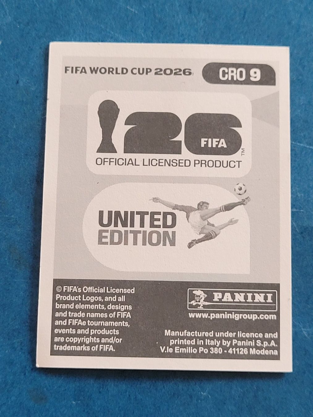 Panini Carte collezionabili: Modric CRO9 – Usato da Kriens venduto da KTP 1