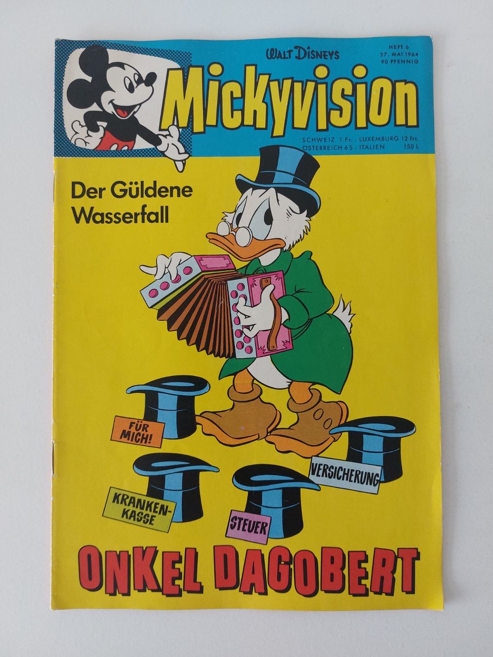 Fumetti: Mickyvision 1964 Nr. 6 Ehapa Verlag Comic – Usato da Schenkon venduto da Uhu007