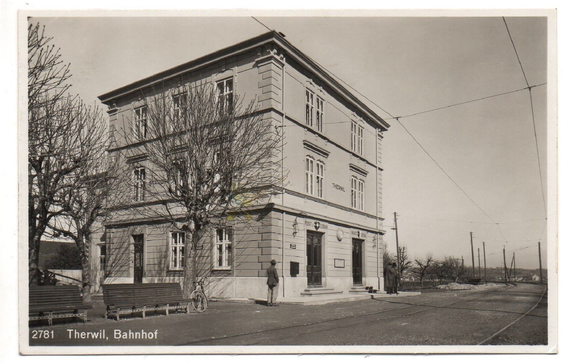 Cartes postales: THERWIL Bahnhof – D'occasion à Jona par philajona