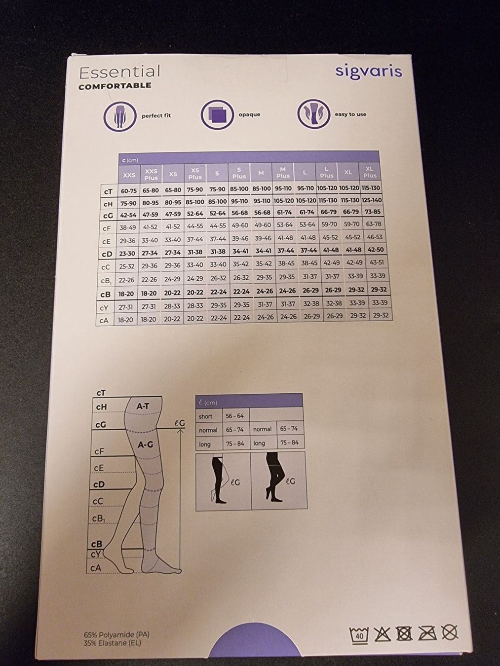 Sigvaris Strümpfe & Strumpfhosen: Kompressionsstrumpfhosen Sigvaris Essential Comfortable – Gebraucht aus Brüttisellen von Begoran 1