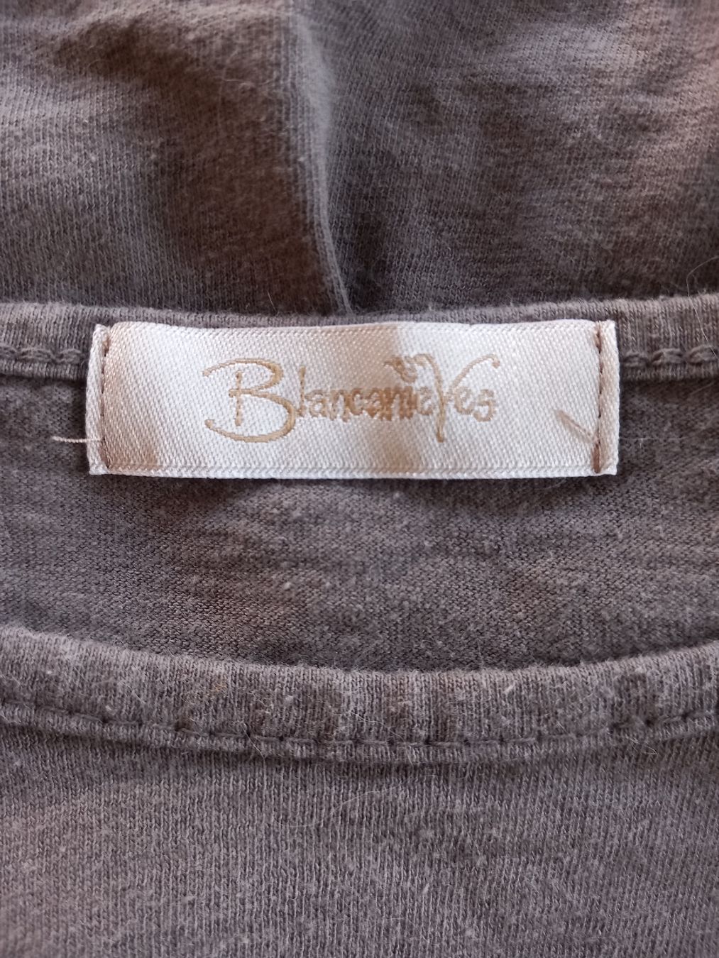 Vestiti: BLANCANIEVES Robe grise en 100% coton – Usato da Faoug venduto da per_kp6r 1