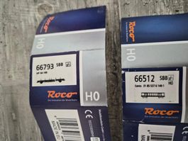 1 X Roco Leerkarton / OVP 66793 u. 66512 für SBB GW oder ähn