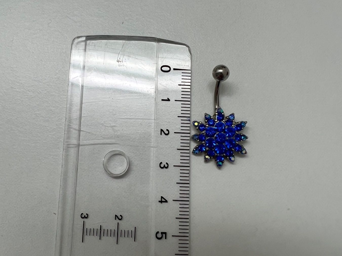 Gioielli per piercing: Bauchnabelpiercing königsblau ungetragen – Nuovo e nell'imballaggio originale da Jona venduto da n.ferrari 2
