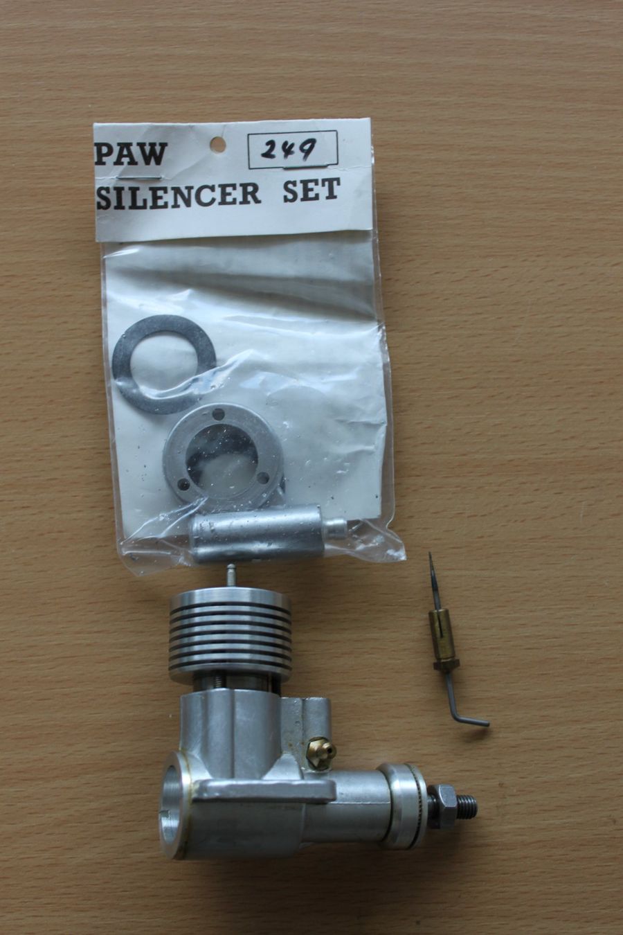 Modellismo RC: Modellmotor P.A.W. 249  Glow – Nuovo (secondo la descrizione) da Grosswangen venduto da heus 1