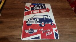 AUSTIN MINI BLECHSCHILD