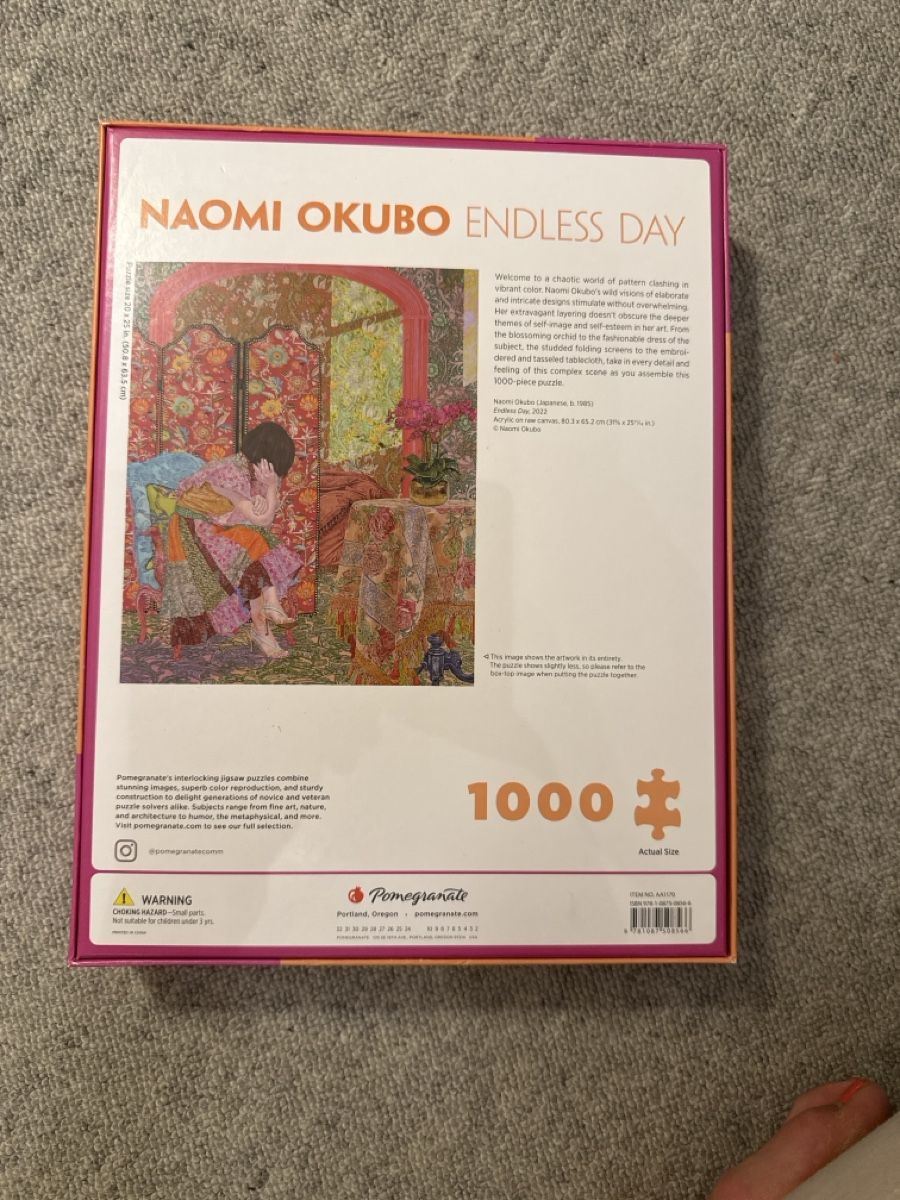 Puzzles: Puzzle Naomi Okubo 1000 Teile – Gebraucht aus Eschlikon TG von PiMaNo 1