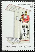 Soldatenmarke 2.WK, Territorial Füs Kp II/127, Wi Ter 159