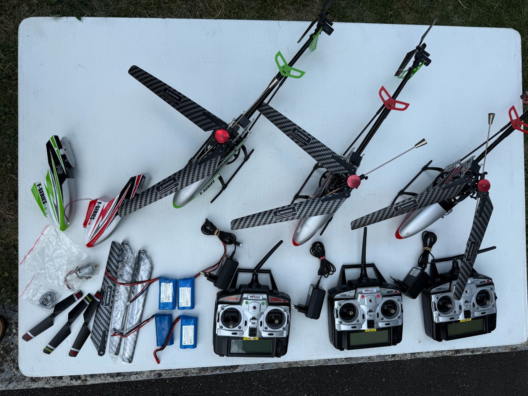RC Kits de montage: 3 Helikopter F-45 – Défectueux à Uetendorf par andyboy53 9