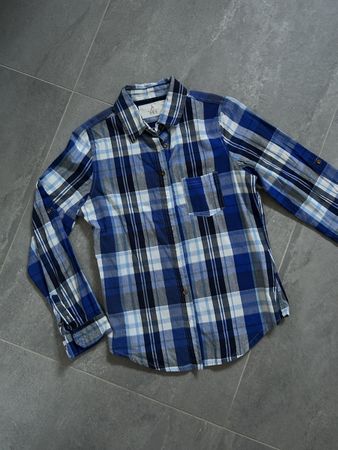 Chemise carreaux bleus taille 38