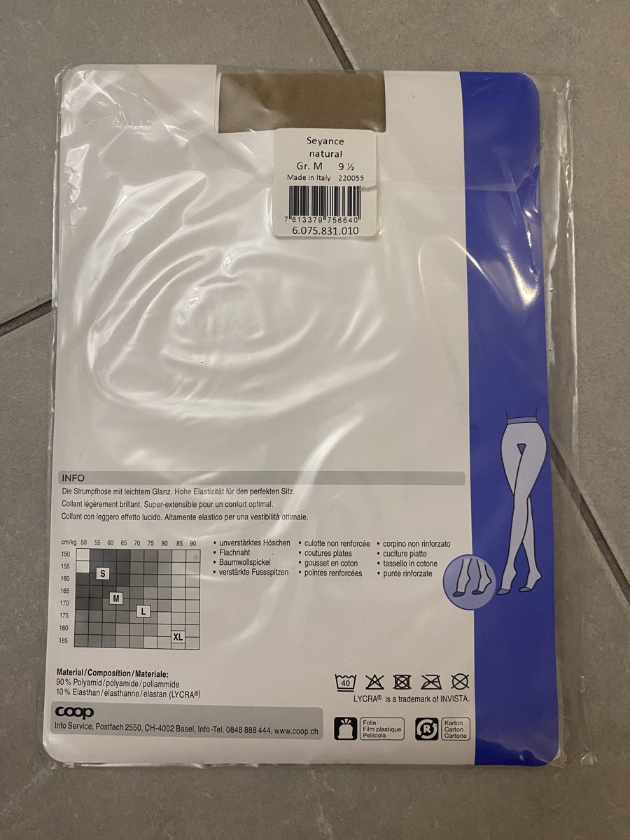 Coop Calze & Collant: Strumpfhose Hautfarbig, Gr. M, 18 DEN – Nuovo e nell'imballaggio originale da Hünenberg See venduto da lar_9zjk 1