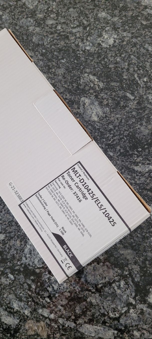 Samsung Cartouches & Toner: Druckerpatrone Black Samsung scx, ml – Neuf avec emballage d'origine à Chur par A_mueller 1