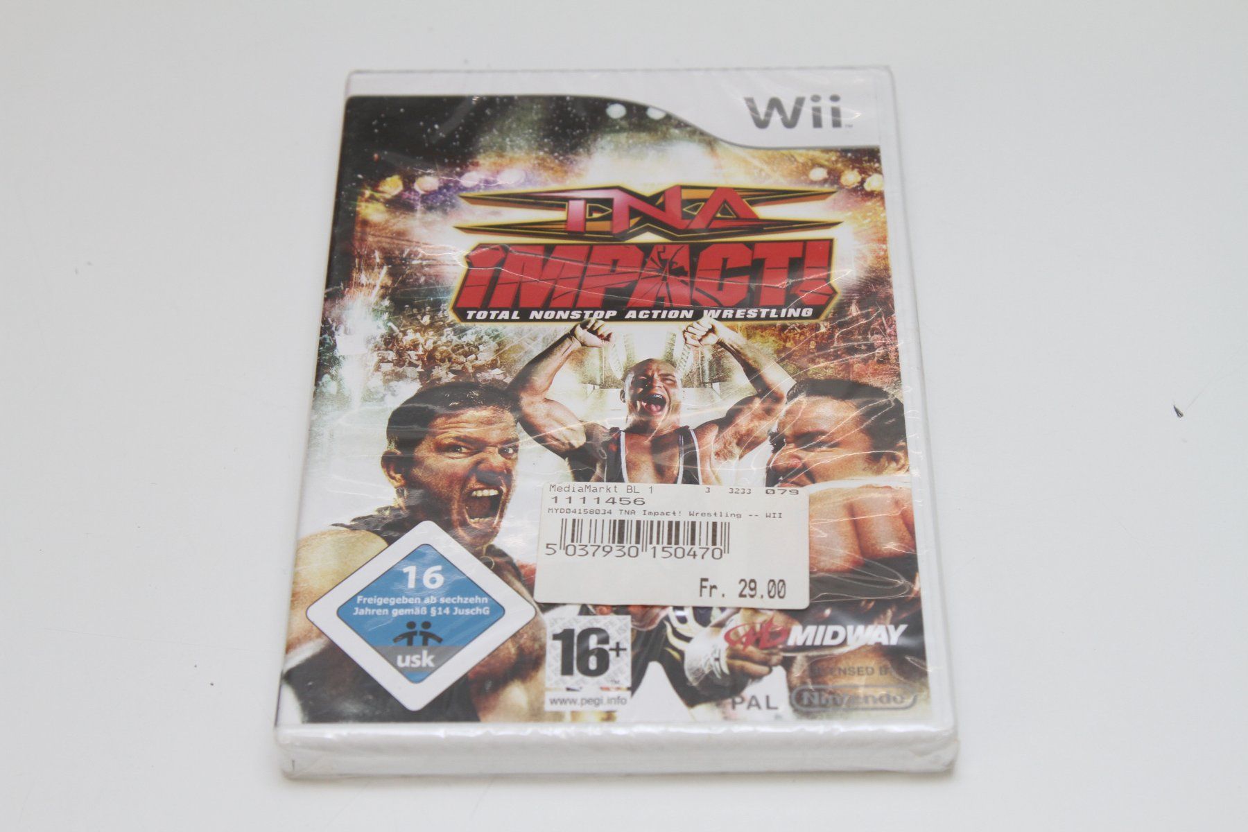 Nintendo Giochi: TNA Impact Nintendo Wii sealed – Nuovo e nell'imballaggio originale da Basel venduto da camelot99