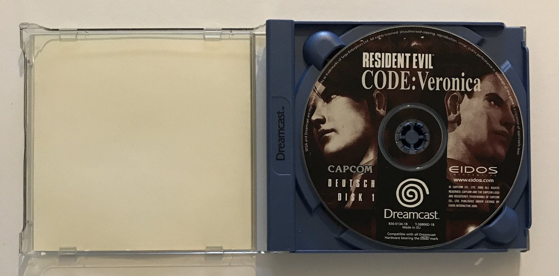 Capcom Giochi: DC - Resident Evil Code Veronica – Usato da Allschwil venduto da Bullach 1