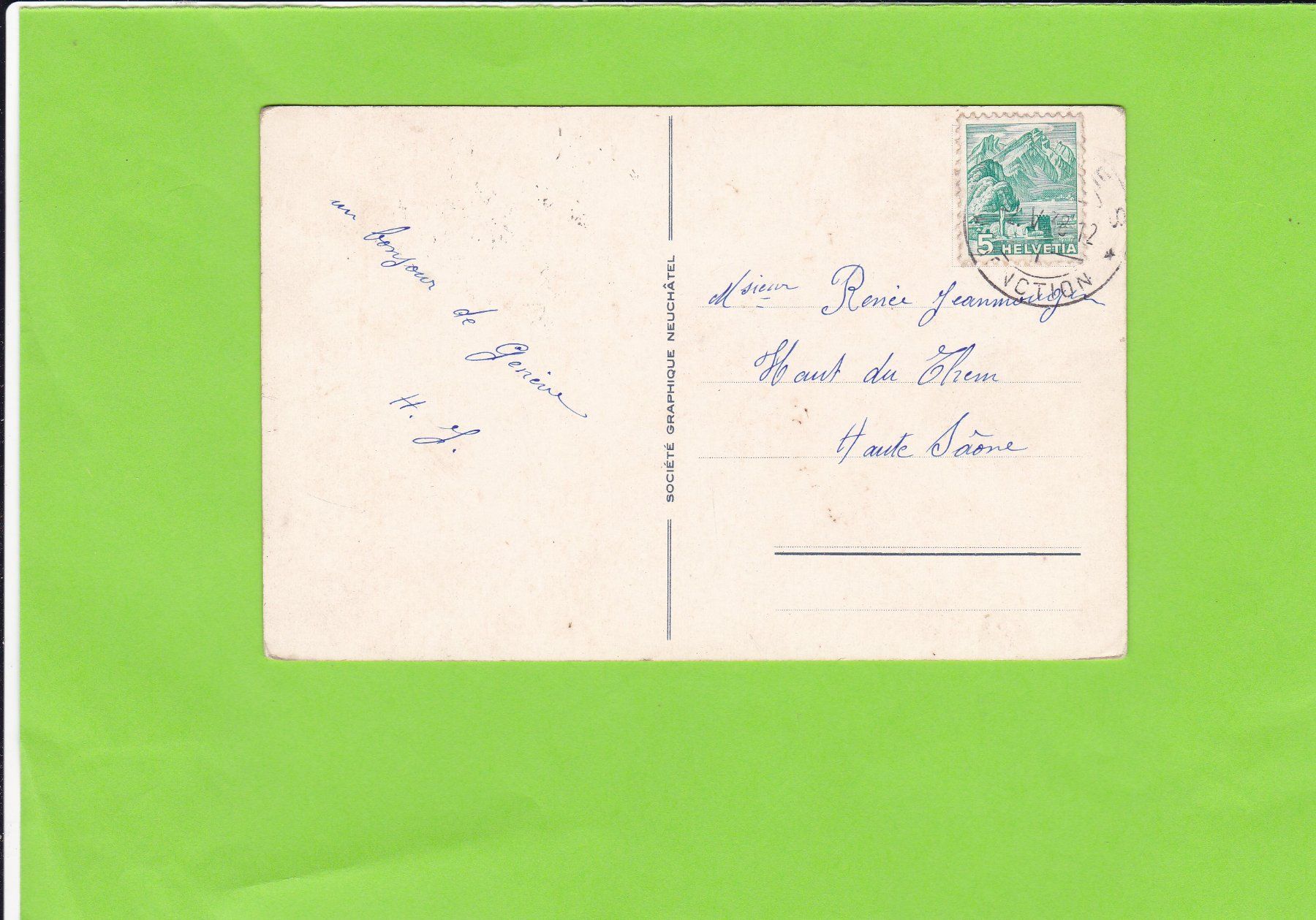 Cartoline postali: Genève-Palais des Nations – Usato da St. Peterzell venduto da neckertal 1
