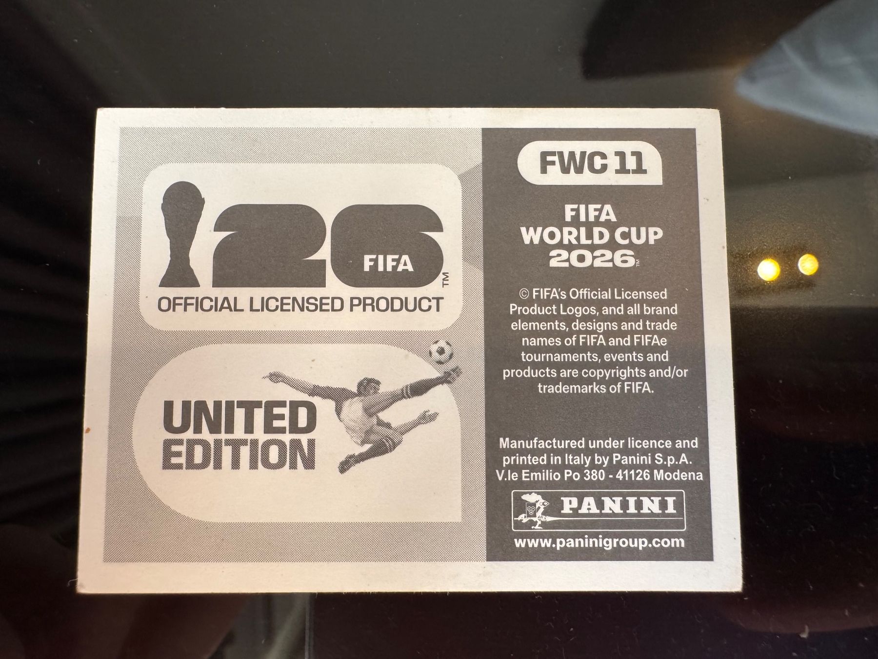 Panini Carte collezionabili: FWC 11 Panini FIFA World Cup WM 2026 – Nuovo e nell'imballaggio originale da Zürich venduto da wtpooh 1