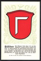 Dällikon, Wappen mit nach links gericht