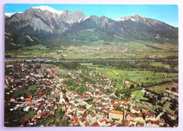 Bad Ragaz mit Falknis und Vilan