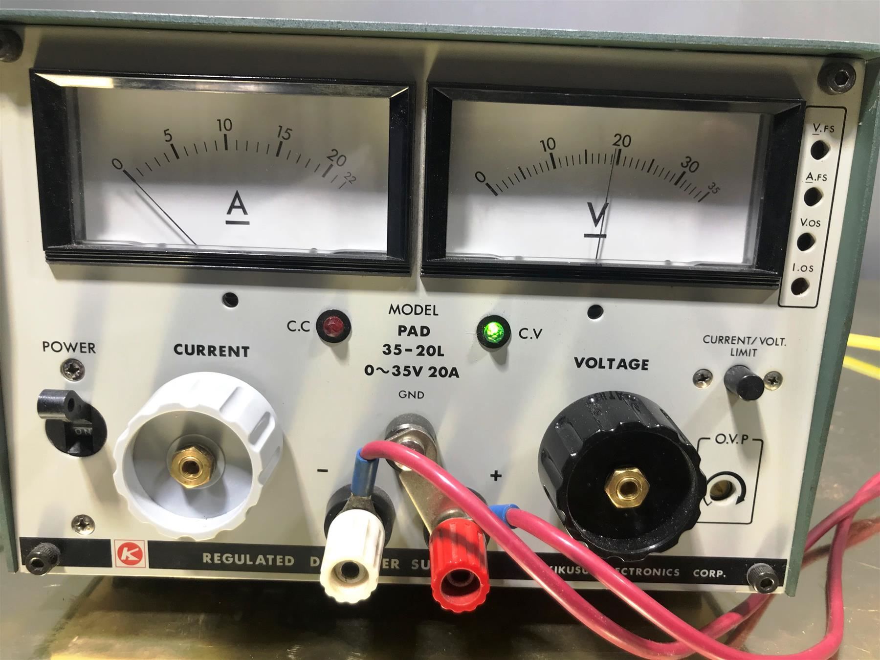 Componenti elettronici: Kikusui Regulated DC Power Supply Model – Usato da Laufenburg venduto da Sirluger 2