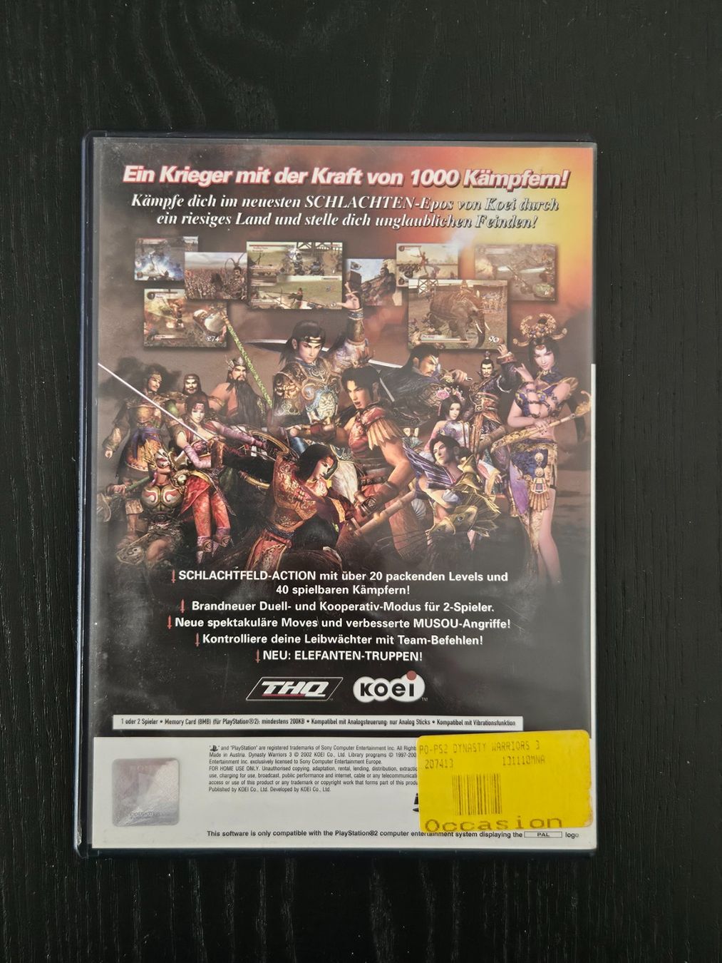 Sony Giochi: Dynasty Warriors 3 (PS2) – Usato da Zürich venduto da sodamnme 2