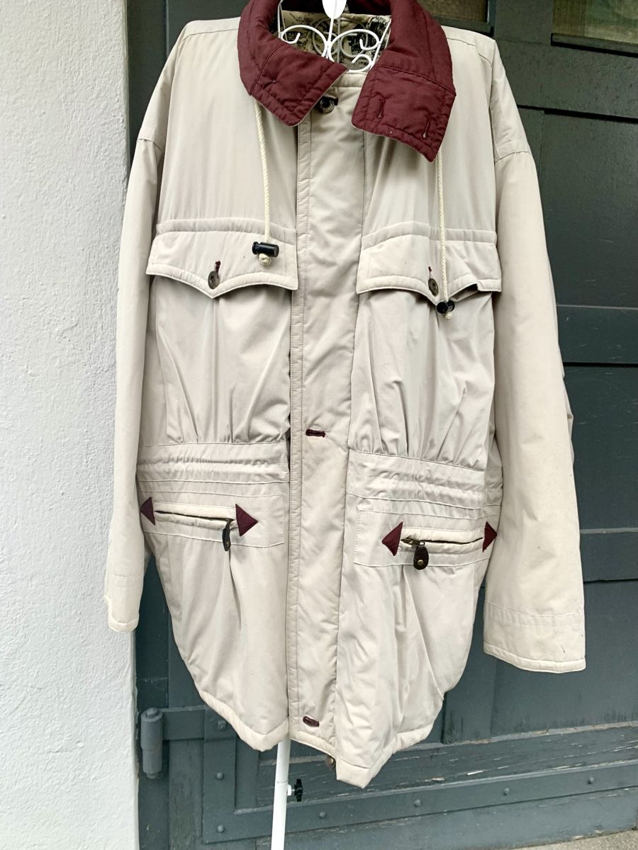 Giacche: Übergansjacke, beige/weinrot, – Usato da Wallisellen venduto da Died 3