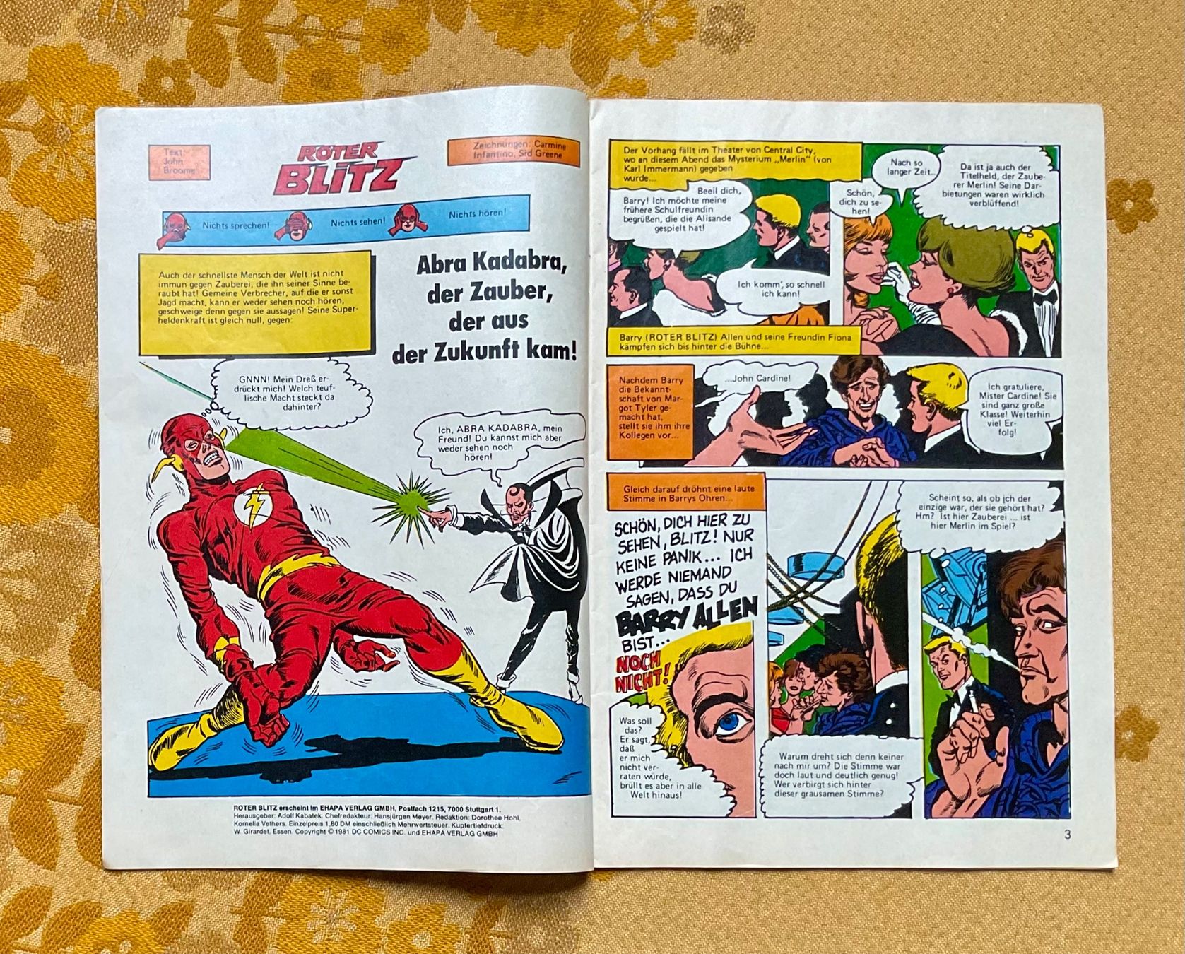 Fumetti: Roter Blitz Heft Nr 8 von 1981 – Usato da Endingen venduto da nathan05 1