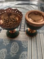 2 coupoles en turquoise