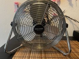 MIO&STAR Tischventilator 23 cm Chrom guter Zustand