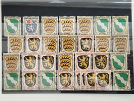 Deutsches Reich Briefmarken Zone Francaise meist postfrisch