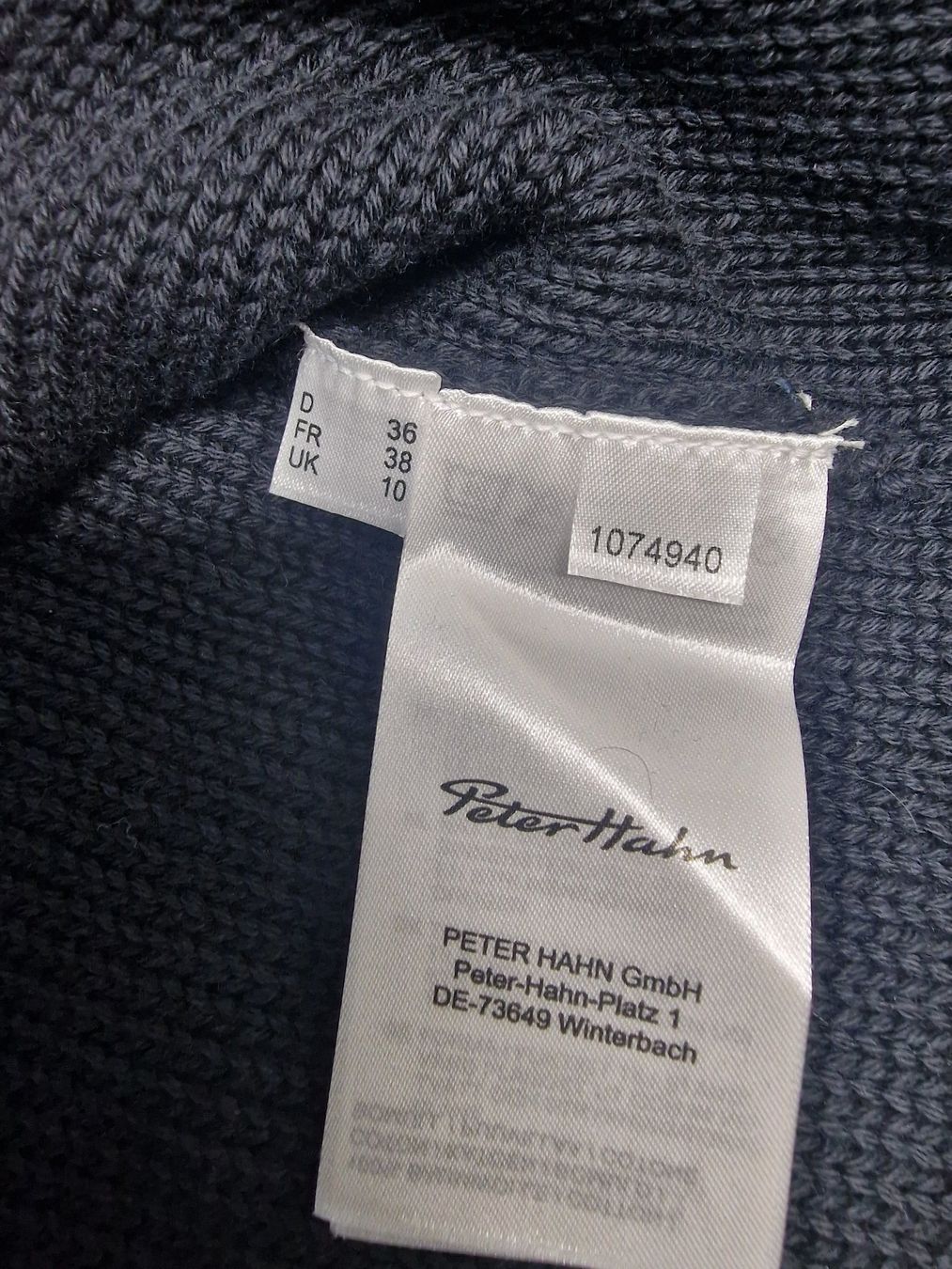 Peter Hahn Pullover & Sweatshirts: 100% Baumwoll Peter Hahn Pullover 36 wie neu! – Neu (gemäss Beschreibung) aus Meierskappel von HeartWear 4