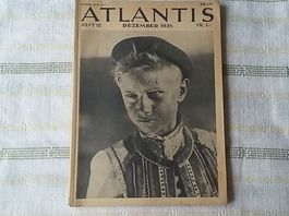 Atlantis Heft 12/1934, Thema Südosteuropa + Kinderzeichnunge