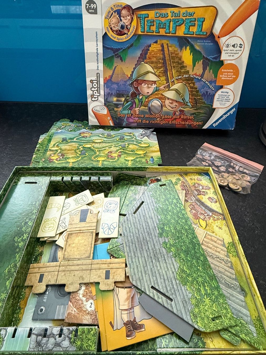 Ravensburger Giochi: Tiptoi Spiel: " Das Tal der Tempel" – Usato da Sarnen venduto da Pinoccio6 1