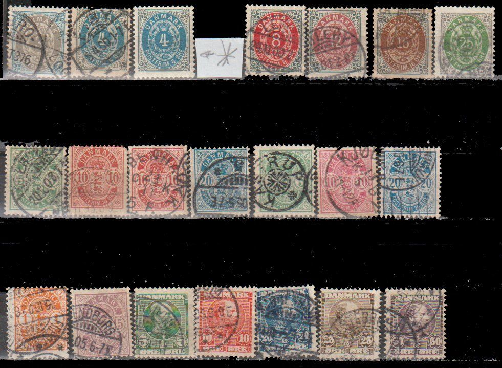 Tous les timbres: Danemark collection divers millésimes bon état – D'occasion à Crans-Montana par kira56 1