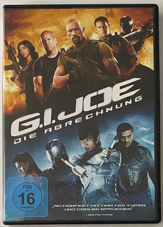Tutti i DVDs: G.I. Joe, die Abrechnung – Usato da Flums venduto da Asquillo