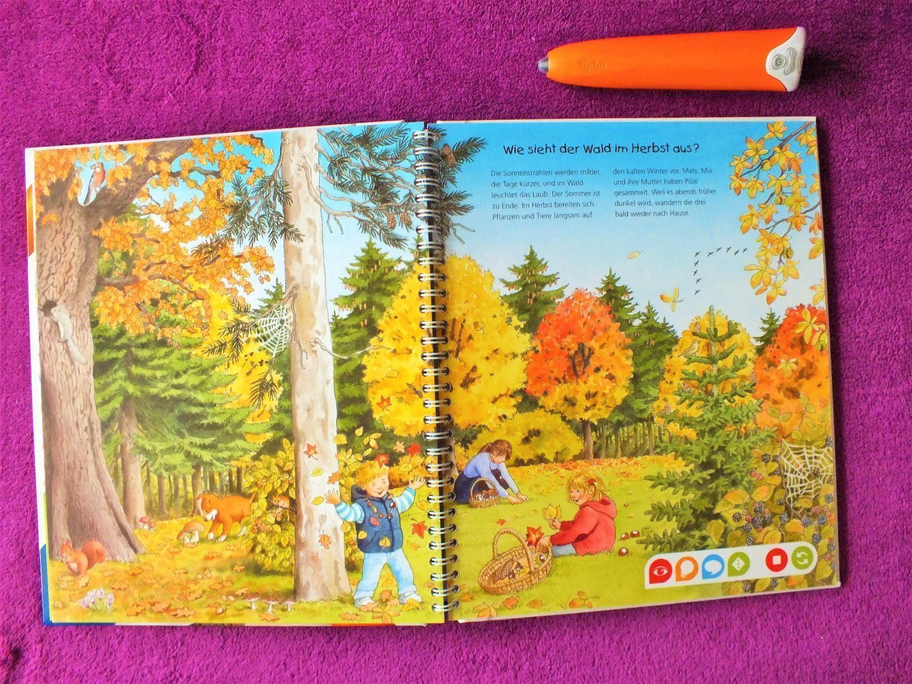 Ravensburger Giochi: tiptoi Starterset mit Player - Unsere Jahreszeiten – Usato da Müllheim Dorf venduto da Seeeule01 6