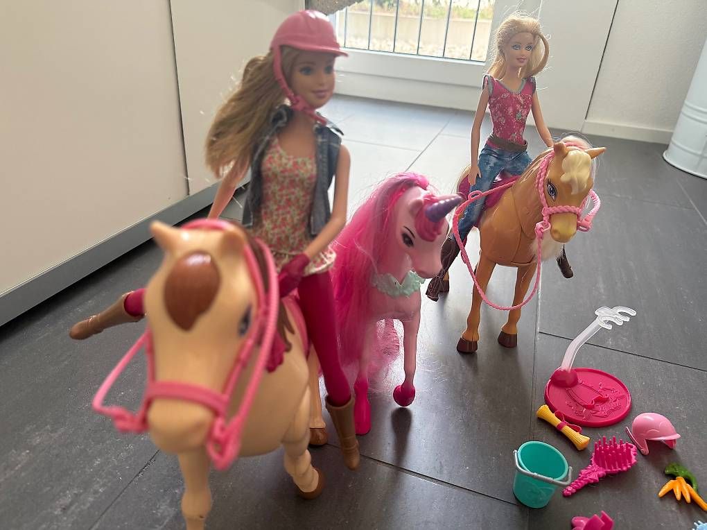 Puppen: Barbies mit Pferden – Gebraucht aus Arbon von Mell73 2