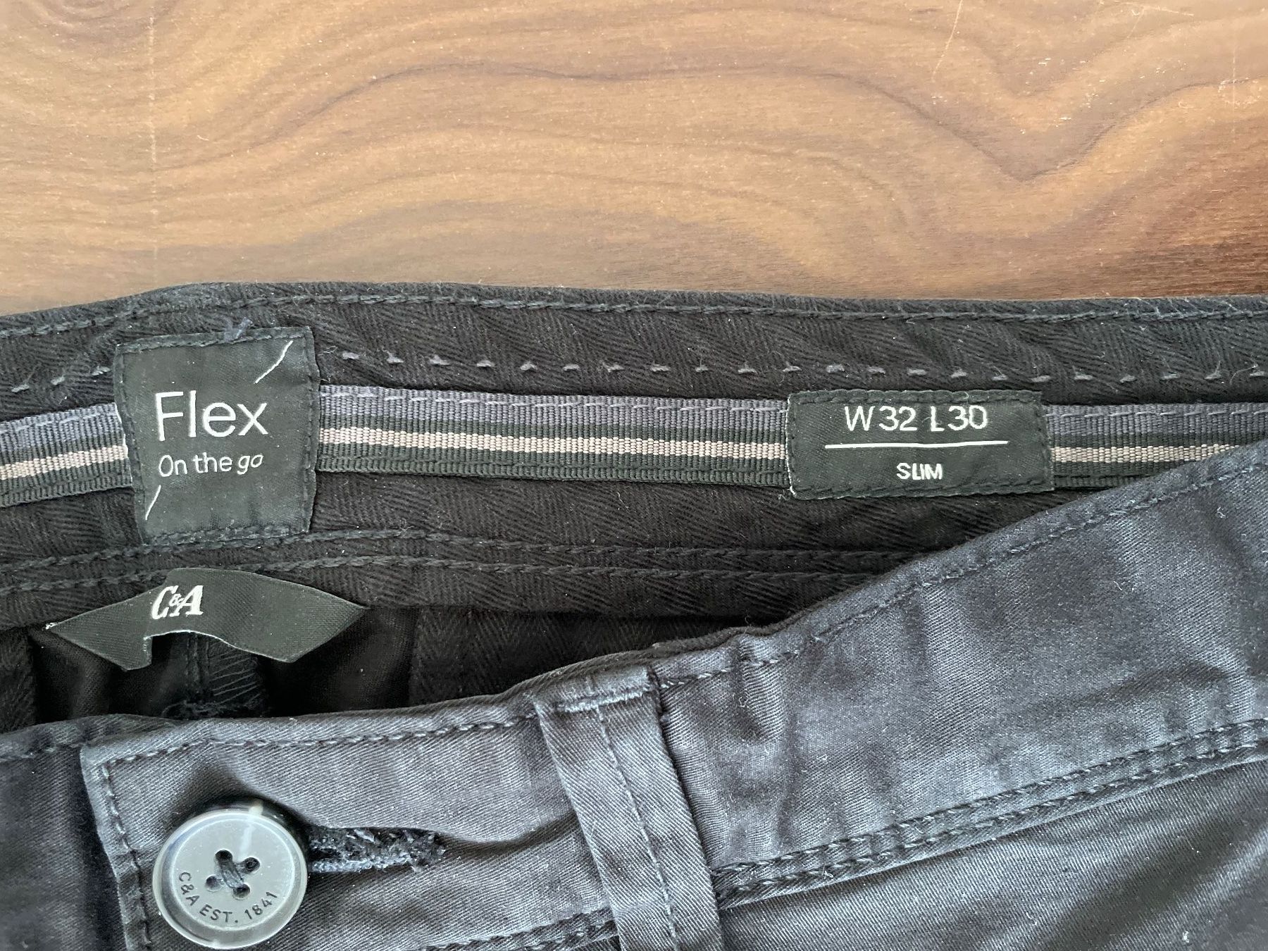 Pantaloni: Hosen C&A - W32/L30 - Schwarz – Usato da Tuggen venduto da Dex8055 2
