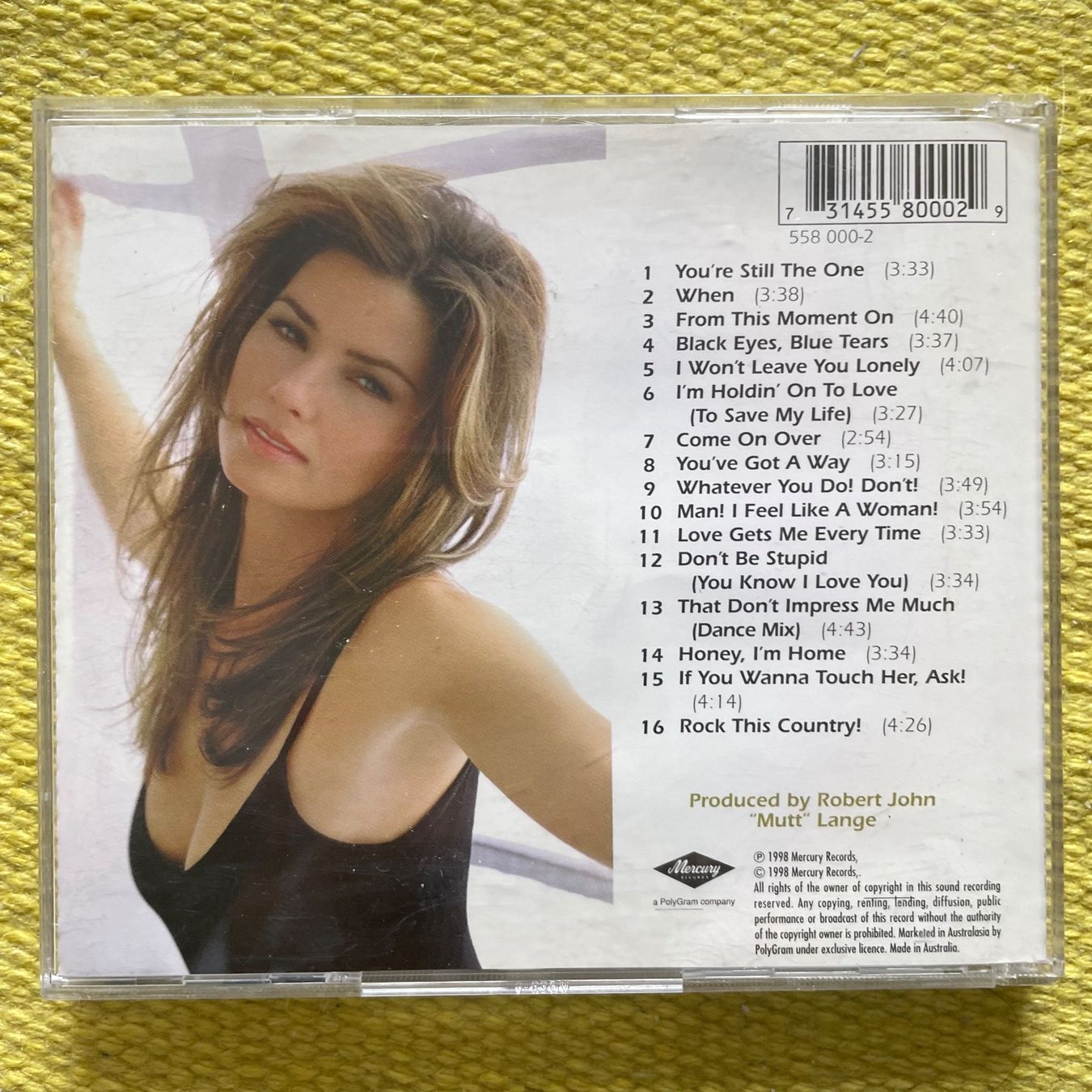 CDs: SHANIA TWAIN-2CD COME ON OVER – Gebraucht aus Rorschacherberg von CD-Roli 1