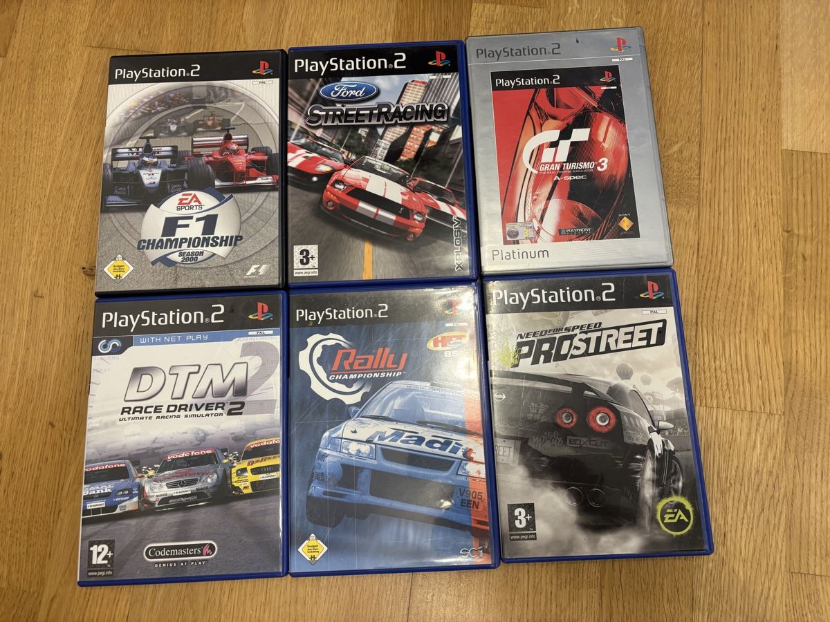 Giochi: PS2 6 x Racing Spiele – Usato da Basel venduto da Lance81