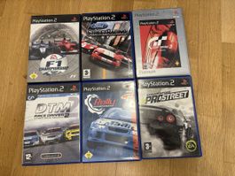 PS2 6 x Racing Spiele